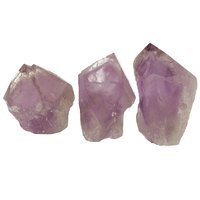 Amethist punt met fantomen