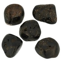 Melaniet zwarte andradiet granaat