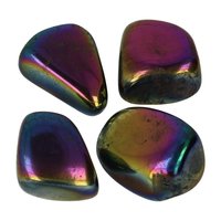 Regenboog aura kwarts titanium aura