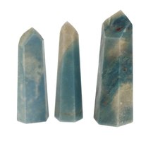 Blauwe Paraiba kwarts  ( met Troilite)