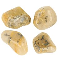 Rutiel met hematiet in Kwarts