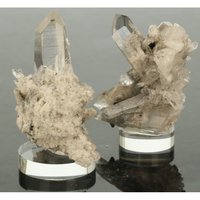 Mystery, Kwarts met Calciet, Lodoliet, Sand en Rutiel