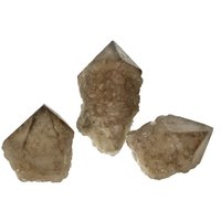 Kaars-scepter-sterrenkwarts uit Beltrão, Brazilië (Aarde Ster verbinder)