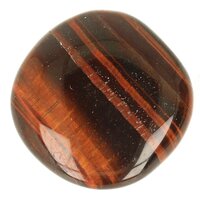 Katteoog-rode tijgeroog-plat