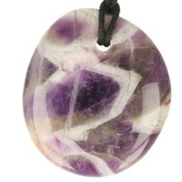 Amethist chevron doorboord + koord