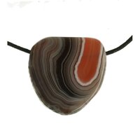 Agaatbotswana doorboord