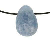 Blauwe calsiet doorboord