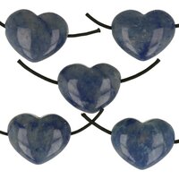 Blauwe kwarts doorboord