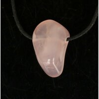 Chalcedoon uit Malawi Roze doorboord