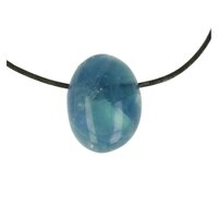 Fluoriet blauw doorboord