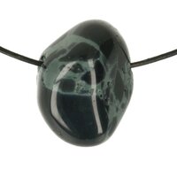 Spiderweb obsidiaan doorboord