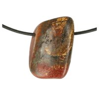 Regenboog Jaspis Doorboord