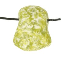 Lizardiet serpentijn uit noorwegen doorboord