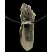 Lemurische Rookkwarts laser uit Brazilië doorboord