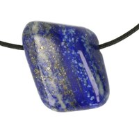 Lapis lazuli doorboord