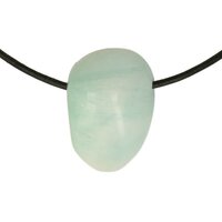 Larimar Dolfijnatlantissteen doorboord