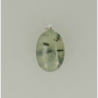 Prehniet met epiodootnaaldjes Hanger