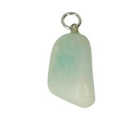 Blauwe aragoniet hanger