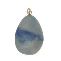 Blauwe kwarts hanger