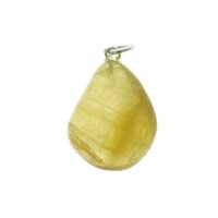 Fluoriet geel hanger