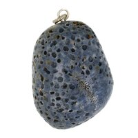 Blauwe koraal hanger