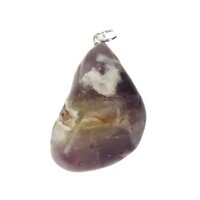 Blauwe opaal uit Mexico hanger