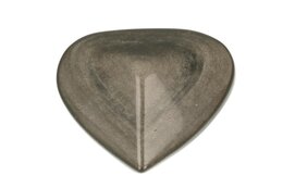 ZILVER OBSIDIAAN hart