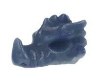 BLAUWE KWARTS DRAAKJE