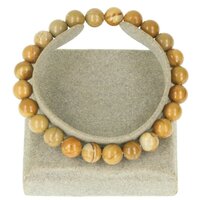 GELE JASPIS CARAMEL ARMBAND