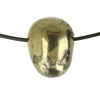 Chalcopyriet doorboord + koord