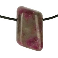 ROBIJN IN VELDSPAAT Doorboord + koord