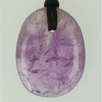 Amethist plat doorboord + koord