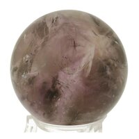 Amfiboolkwarts met Rook Amethist fantomen