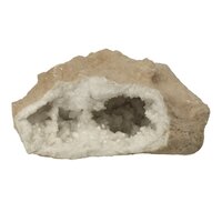 Kwartsgeode uit Marokko ruw