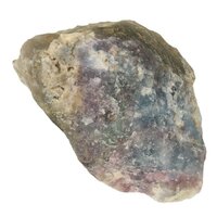 Lavendel Amethist met Fluoriet ruw