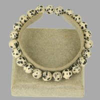 Dalmatiër Jaspis armband 8 mm