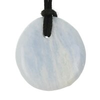 Calsiet blauw doorboord + koord 