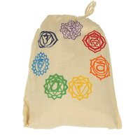 chakra stenen ruw incl zakje