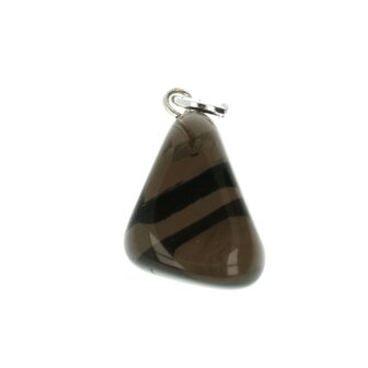 Midnigt lace obsidiaan lamellen obsidiaan 