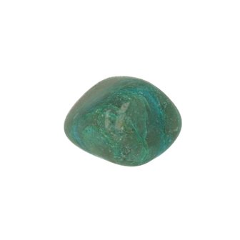 Chrysocolla in kwarts