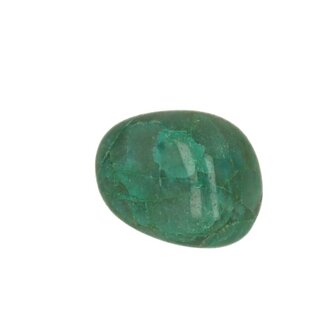 Chrysocolla in kwarts