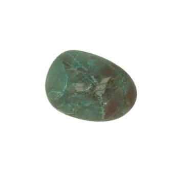 Chrysocolla in kwarts