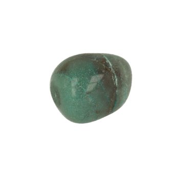 Chrysocolla in kwarts