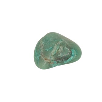 Chrysocolla in kwarts