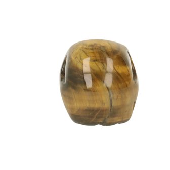 Tijgeroog ( goud ) ca 3. cm schedel