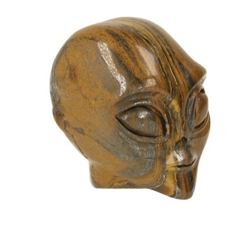 Tijgeroog ( goud ) ca 4. cm alien
