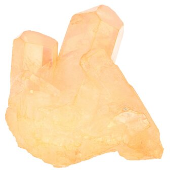 Orange-mist-aura-of-tangerien-aurakwarts Fysiek geeft dit kristal veel ene