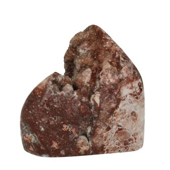 Druzy Jaspis rood uit Indonesi&euml; sculptuur