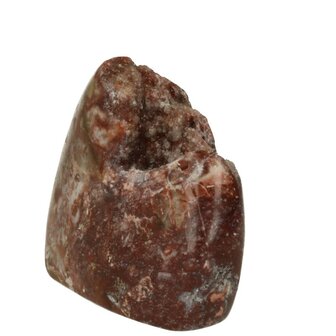 Druzy Jaspis rood uit Indonesi&euml; sculptuur