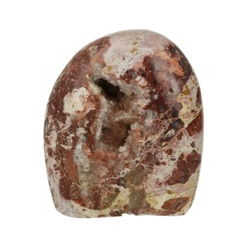 Druzy Jaspis rood uit Indonesi&euml; sculptuur